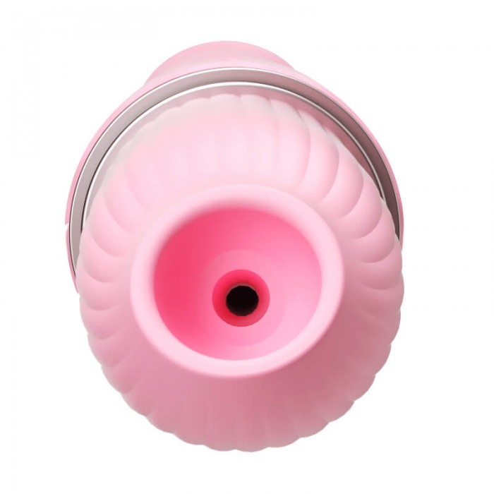 MizzZee - First Love Pleasure Thrusting Suction Wand (Chargeable - Pink) MizzZee - First Love Pleasure Thrusting Suction Wand (Chargeable - Pink)