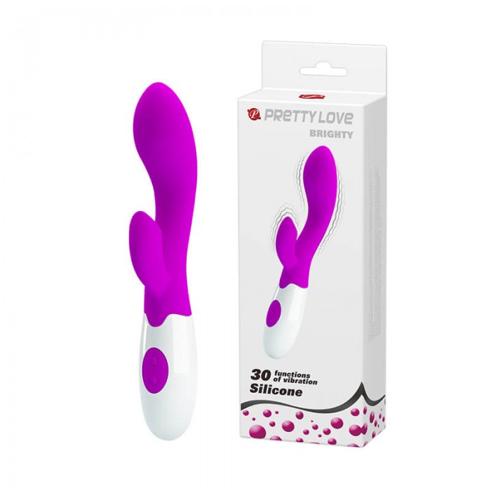 PRETTY LOVE G-Spot Dual Engine Vibrator (Rose Red) PRETTY LOVE G-Spot Dual Engine Vibrator (Rose Red)