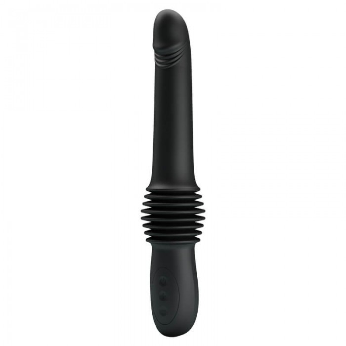 PRETTY LOVE - The Warrior Auto Thrusting Vibrators (Chargeable - Black) PRETTY LOVE - The Warrior Auto Thrusting Vibrators (Chargeable - Black)