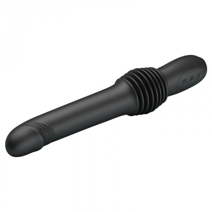 PRETTY LOVE - The Warrior Auto Thrusting Vibrators (Chargeable - Black) PRETTY LOVE - The Warrior Auto Thrusting Vibrators (Chargeable - Black)