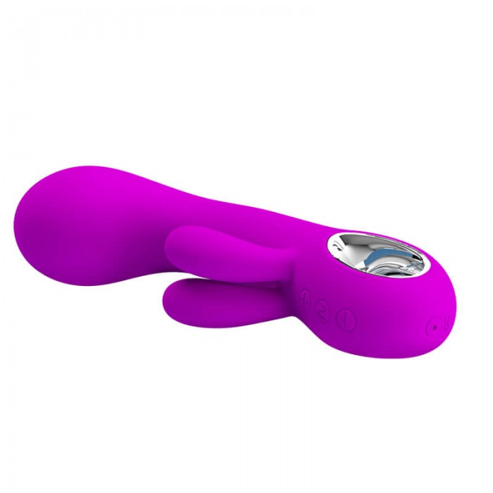 PRETTY LOVE - Triple Shock Vibrator Wand Masturbator (Chargeable - Purple) PRETTY LOVE - Triple Shock Vibrator Wand Masturbator (Chargeable - Purple)