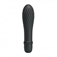 PRETTY LOVE - Screw Thread Vibrator Stick (Battery - Black)
