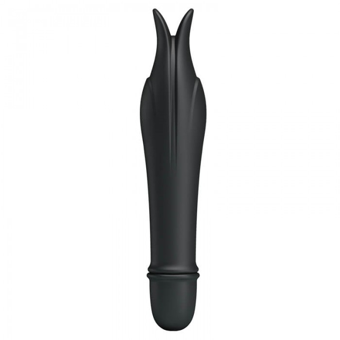 PRETTY LOVE - Dolphin Shape Vibrator Stick (Battery - Black)