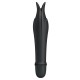 PRETTY LOVE - Dolphin Shape Vibrator Stick (Battery - Black) PRETTY LOVE - Dolphin Shape Vibrator Stick (Battery - Black)
