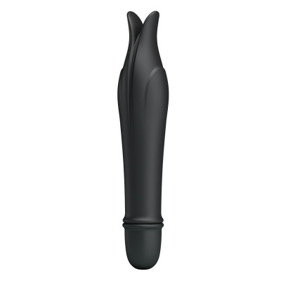 PRETTY LOVE - Dolphin Shape Vibrator Stick (Battery - Black) PRETTY LOVE - Dolphin Shape Vibrator Stick (Battery - Black)