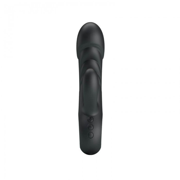 PRETTY LOVE - Intelligent Dual Vibration G-Spot Masturbation (Chargeable - Black)