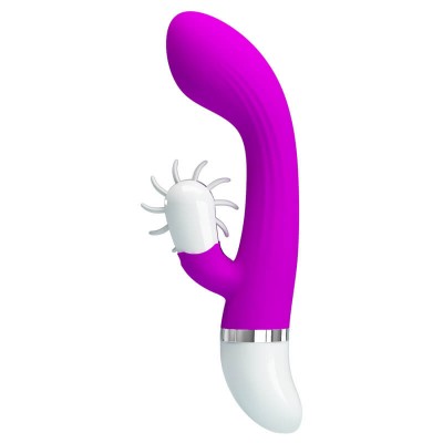 PRETTY LOVE - Flywheel Tongue Clitoral Vibrator Wand Masturbator (Battery - Purple) PRETTY LOVE - Flywheel Tongue Clitoral Vibrator Wand Masturbator (Battery - Purple)