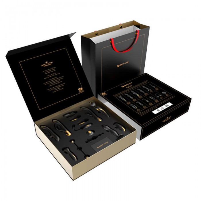 PRETTY LOVE - 18K Gold Plated Queen's Luxury Collection (12 Pieces Set) PRETTY LOVE - 18K Gold Plated Queen's Luxury Collection (12 Pieces Set)