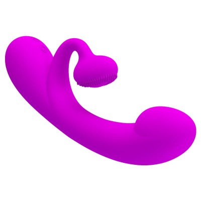 PRETTY LOVE - Sincere Wand Vibrator (Chargeable - Purple)