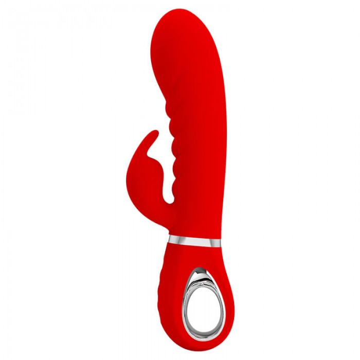 PRETTY LOVE - Prescott Wand Vibrator (Chargeable - Red) PRETTY LOVE - Prescott Wand Vibrator (Chargeable - Red)