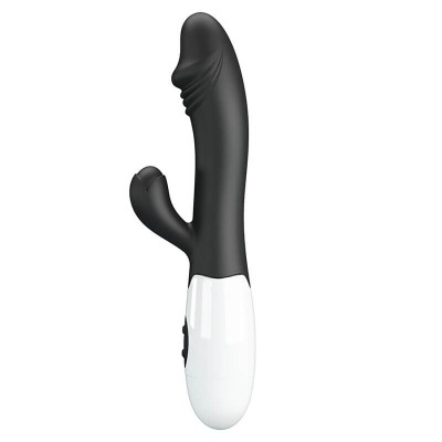 PRETTY LOVE - Snappy Wand Vibrator (Battery - Black) PRETTY LOVE - Snappy Wand Vibrator (Battery - Black)