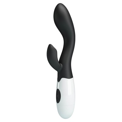 PRETTY LOVE - Brighty Wand Vibrator (Battery - Black)