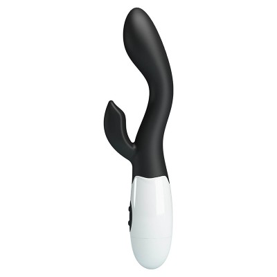PRETTY LOVE - Brighty Wand Vibrator (Battery - Black) PRETTY LOVE - Brighty Wand Vibrator (Battery - Black)