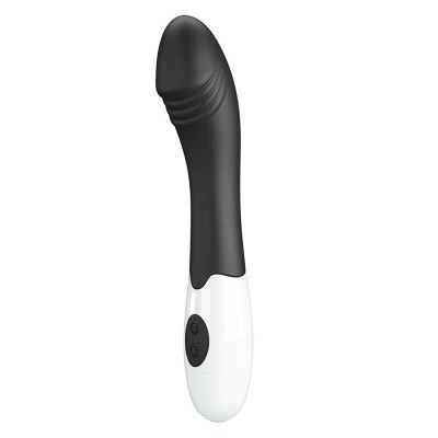 PRETTY LOVE - Elemento Wand Vibrator (Battery - Black)