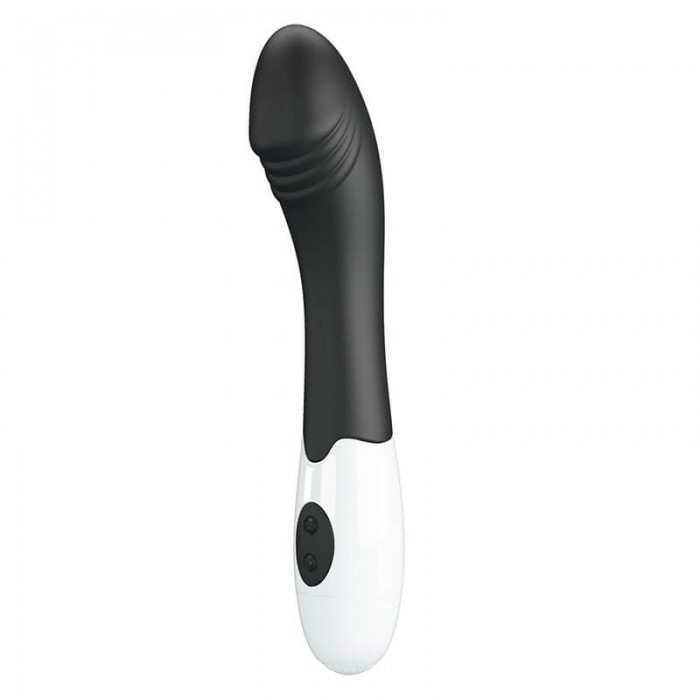 PRETTY LOVE - Elemento Wand Vibrator (Battery - Black)
