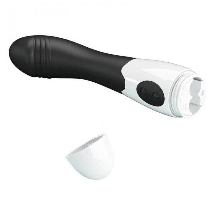 PRETTY LOVE - Elemento Wand Vibrator (Battery - Black)