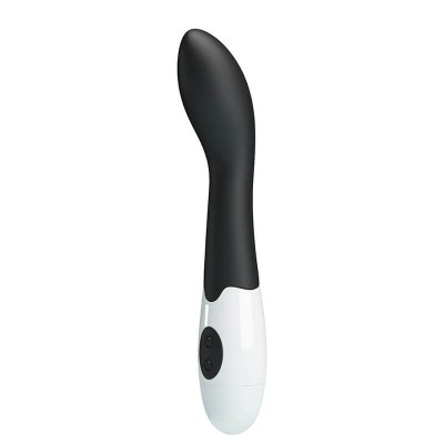 PRETTY LOVE - Bishop Wand Vibrator (Battery - Black)