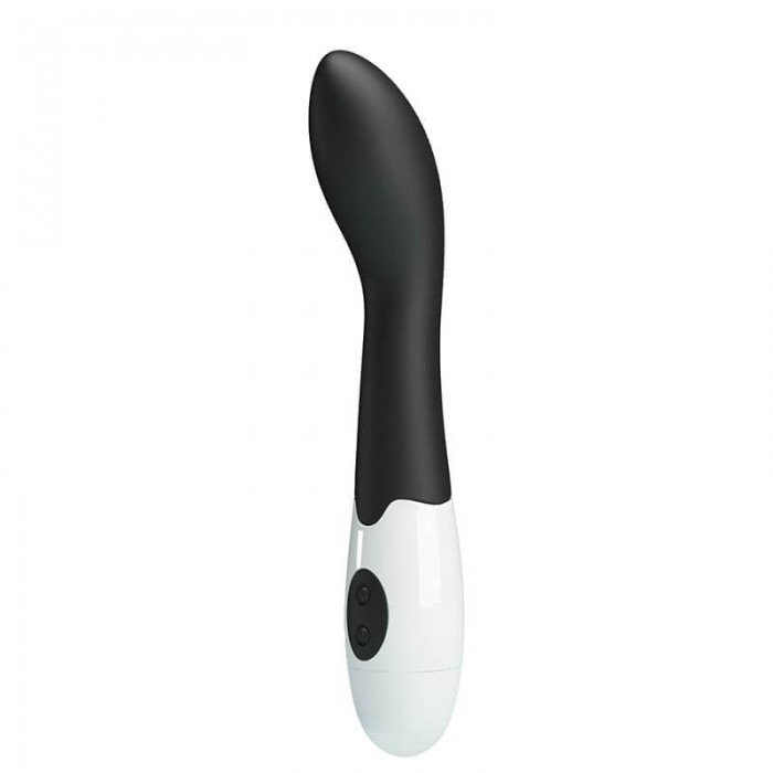 PRETTY LOVE - Bishop Wand Vibrator (Battery - Black) PRETTY LOVE - Bishop Wand Vibrator (Battery - Black)