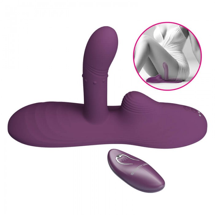 Pretty Love - Nodding Heating Bead Thrusting Vibrator (Wireless Remote - Chargeable) Pretty Love - Nodding Heating Bead Thrusting Vibrator (Wireless Remote - Chargeable)