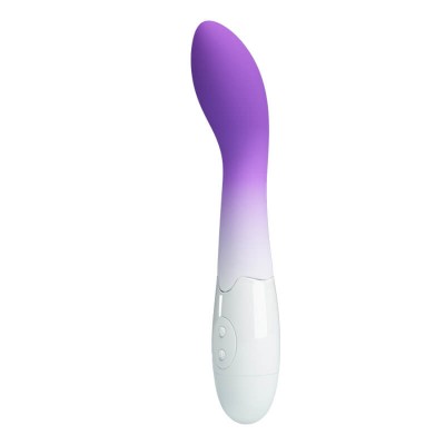 PRETTY LOVE - Bishop Wand Vibrator (Battery - Purple)