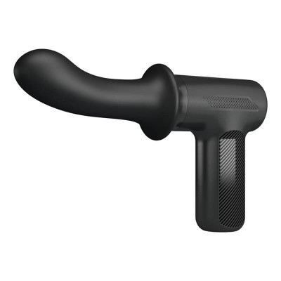 Pretty Love - DJ DOCTOR Fully Automatic Thrusting Massage Gun (Chargeable - Black)