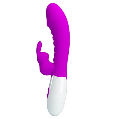 Pretty Love - Naughty Bunny Powerful Vibrating Massager Wand (Battery - Red Rose) Pretty Love - Naughty Bunny Powerful Vibrating Massager Wand (Battery - Red Rose)