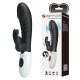 Pretty Love - Naughty Bunny Powerful Vibrating Massager Wand (Battery - Black)