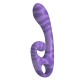 PRETTY LOVE - SUMNER Pattern Dual-Motor Vibration Massager (Chargeable - Purple) PRETTY LOVE - SUMNER Pattern Dual-Motor Vibration Massager (Chargeable - Purple)