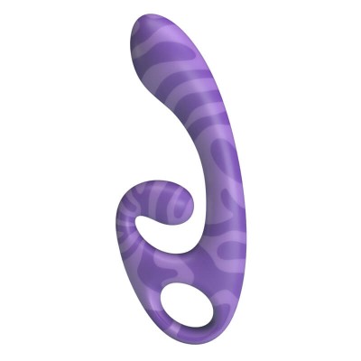 PRETTY LOVE - SUMNER Pattern Dual-Motor Vibration Massager (Chargeable - Purple) PRETTY LOVE - SUMNER Pattern Dual-Motor Vibration Massager (Chargeable - Purple)