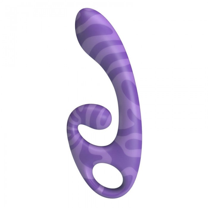 PRETTY LOVE - SUMNER Pattern Dual-Motor Vibration Massager (Chargeable - Purple) PRETTY LOVE - SUMNER Pattern Dual-Motor Vibration Massager (Chargeable - Purple)