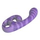 PRETTY LOVE - SUMNER Pattern Dual-Motor Vibration Massager (Chargeable - Purple) PRETTY LOVE - SUMNER Pattern Dual-Motor Vibration Massager (Chargeable - Purple)