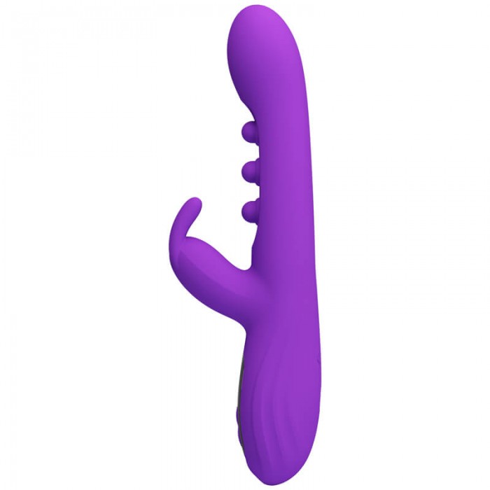 PRETTY LOVE - Sabien LED Display Vibration Thumping Massager (Chargeable - Purple)