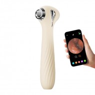 USA SVAKOM - HD Endoscope Heating Vibrator APP-CONTROLLED (Chargeable - White)
