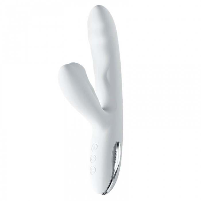 USA SVAKOM - VEROMCA Powerful Clitoral G-spot Stimulator (Chargeable - White) USA SVAKOM - VEROMCA Powerful Clitoral G-spot Stimulator (Chargeable - White)