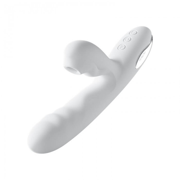 USA SVAKOM - VEROMCA Powerful Clitoral G-spot Stimulator (Chargeable - White) USA SVAKOM - VEROMCA Powerful Clitoral G-spot Stimulator (Chargeable - White)