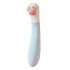 JUNDAOAI - Cat Paw Vibration Wand (Chargeable - White)