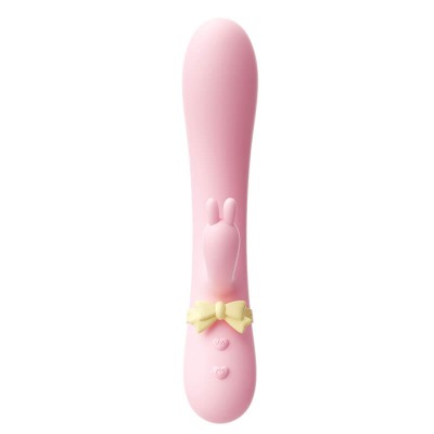 MizzZee - Moon Rabbit Heating Dual Vibrator Massage Wand (Chargeable - Pink) MizzZee - Moon Rabbit Heating Dual Vibrator Massage Wand (Chargeable - Pink)