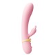 MizzZee - Moon Rabbit Heating Dual Vibrator Massage Wand (Chargeable - Pink) MizzZee - Moon Rabbit Heating Dual Vibrator Massage Wand (Chargeable - Pink)
