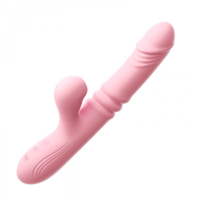 MizzZee - Joyful Suction Retractable Warming Wand (Chargeable - Pink) MizzZee - Joyful Suction Retractable Warming Wand (Chargeable - Pink)