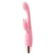 MizzZee - Little Crown Dual Vibrating Heating Wand (Chargeable - Pink)