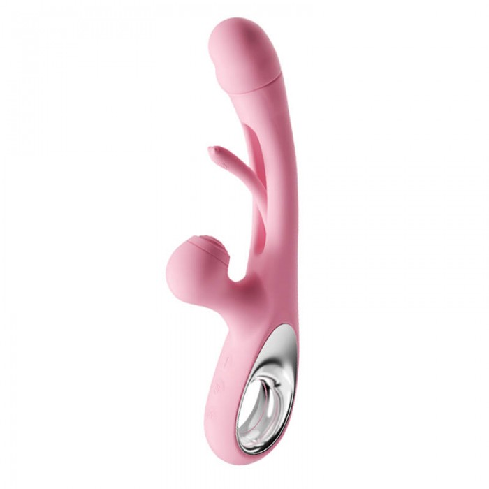 MizzZee - Swing Tongue Vibrating Suction Wand (Chargeable - Pink) MizzZee - Swing Tongue Vibrating Suction Wand (Chargeable - Pink)