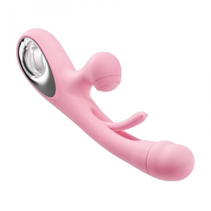 MizzZee - Swing Tongue Vibrating Suction Wand (Chargeable - Pink) MizzZee - Swing Tongue Vibrating Suction Wand (Chargeable - Pink)