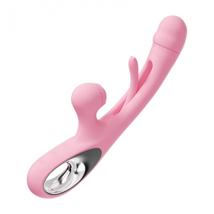 MizzZee - Swing Tongue Vibrating Suction Wand (Chargeable - Pink) MizzZee - Swing Tongue Vibrating Suction Wand (Chargeable - Pink)