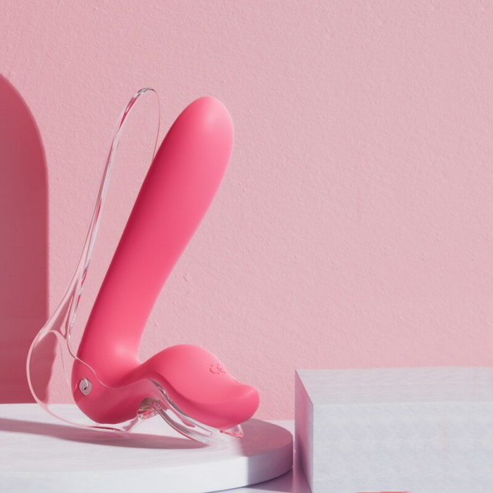 MizzZee - Vibrating Massage Dilator With Built-in Light (Chargeable - Rose Pink) MizzZee - Vibrating Massage Dilator With Built-in Light (Chargeable - Rose Pink)