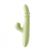 Ankni - Rotating Thrust Suction Vibrator Wand (Chargeable - Green) Ankni - Rotating Thrust Suction Vibrator Wand (Chargeable - Green)