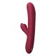 MizzZee - Touchscreen Heating Suction Retractable Wand Vibrator (Chargeable - Red) MizzZee - Touchscreen Heating Suction Retractable Wand Vibrator (Chargeable - Red)