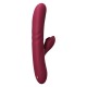 MizzZee - Touchscreen Heating Suction Retractable Wand Vibrator (Chargeable - Red) MizzZee - Touchscreen Heating Suction Retractable Wand Vibrator (Chargeable - Red)