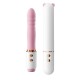 MizzZee - Little Bear Thrusting Suction Heated Wand (Chargeable - White)