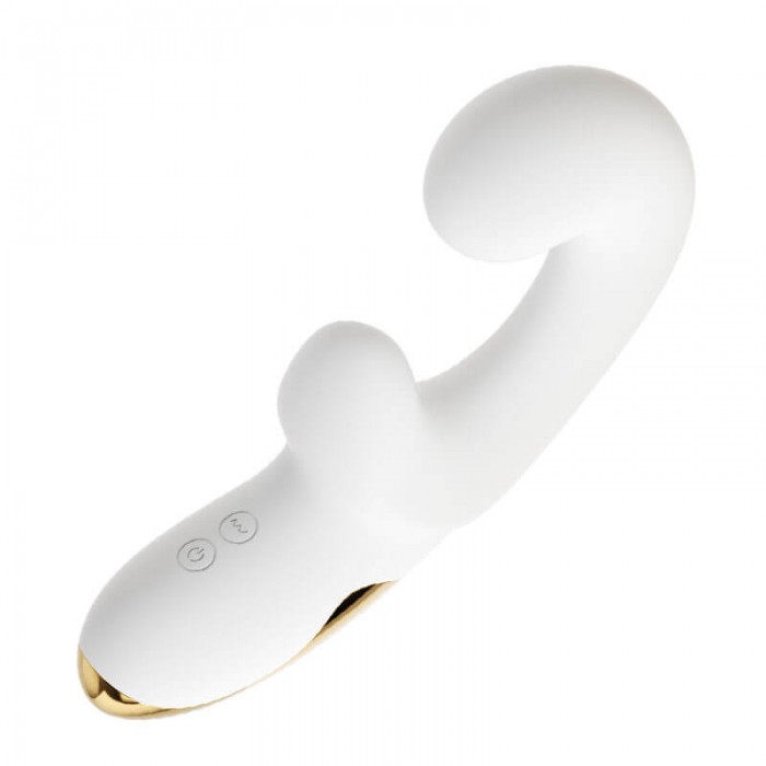 Ankni - G-Spot Master U-Shape Vibrator (Chargeable - White)