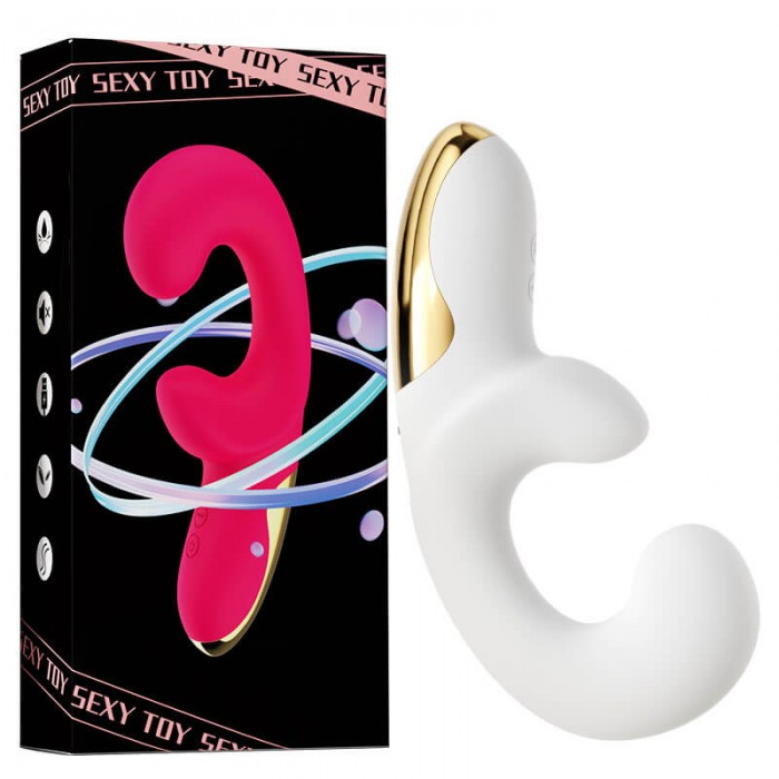 Ankni - G-Spot Master U-Shape Vibrator (Chargeable - White)